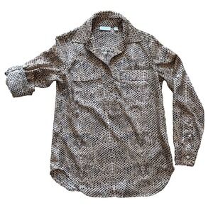 New York and Company Women's snake skin top size XS